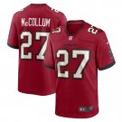Men's Zyon McCollum Red Tampa Bay Buccaneers Game Player Jersey