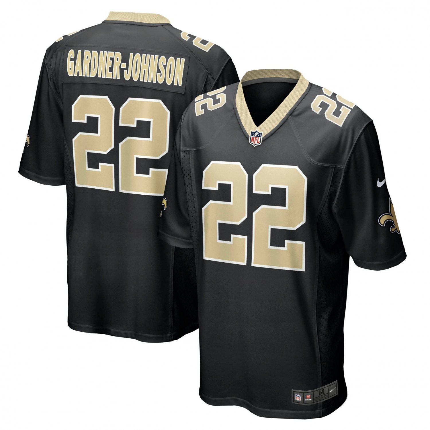 Chauncey Gardner-Johnson New Orleans Saints Game Jersey - Black