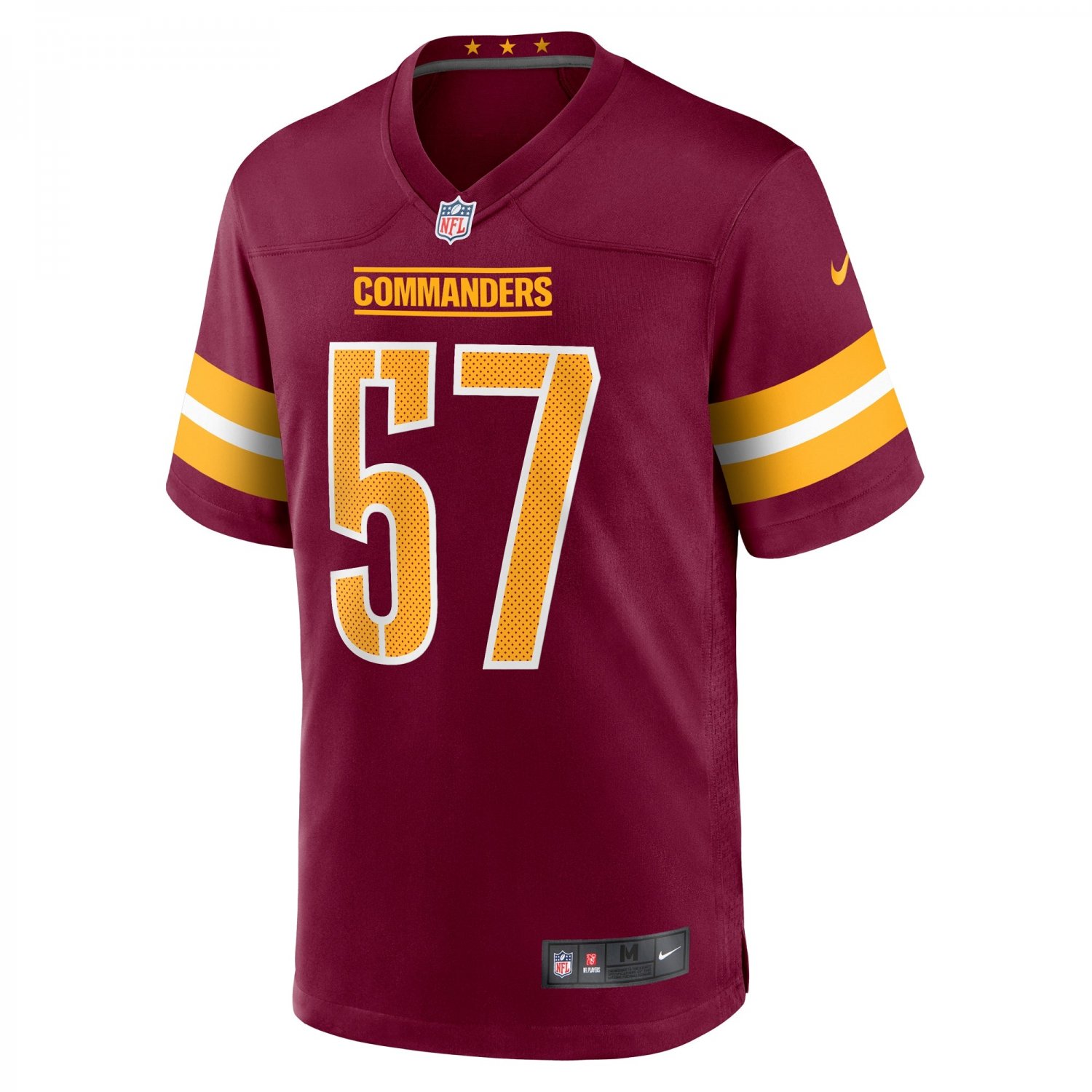 Cody Barton Washington Commanders Game Player Jersey - Burgundy
