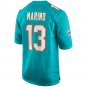 Dan Marino Miami Dolphins Game Retired Player Jersey - Aqua