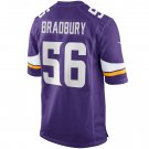 Garrett Bradbury Minnesota Vikings Game Player Jersey - Purple