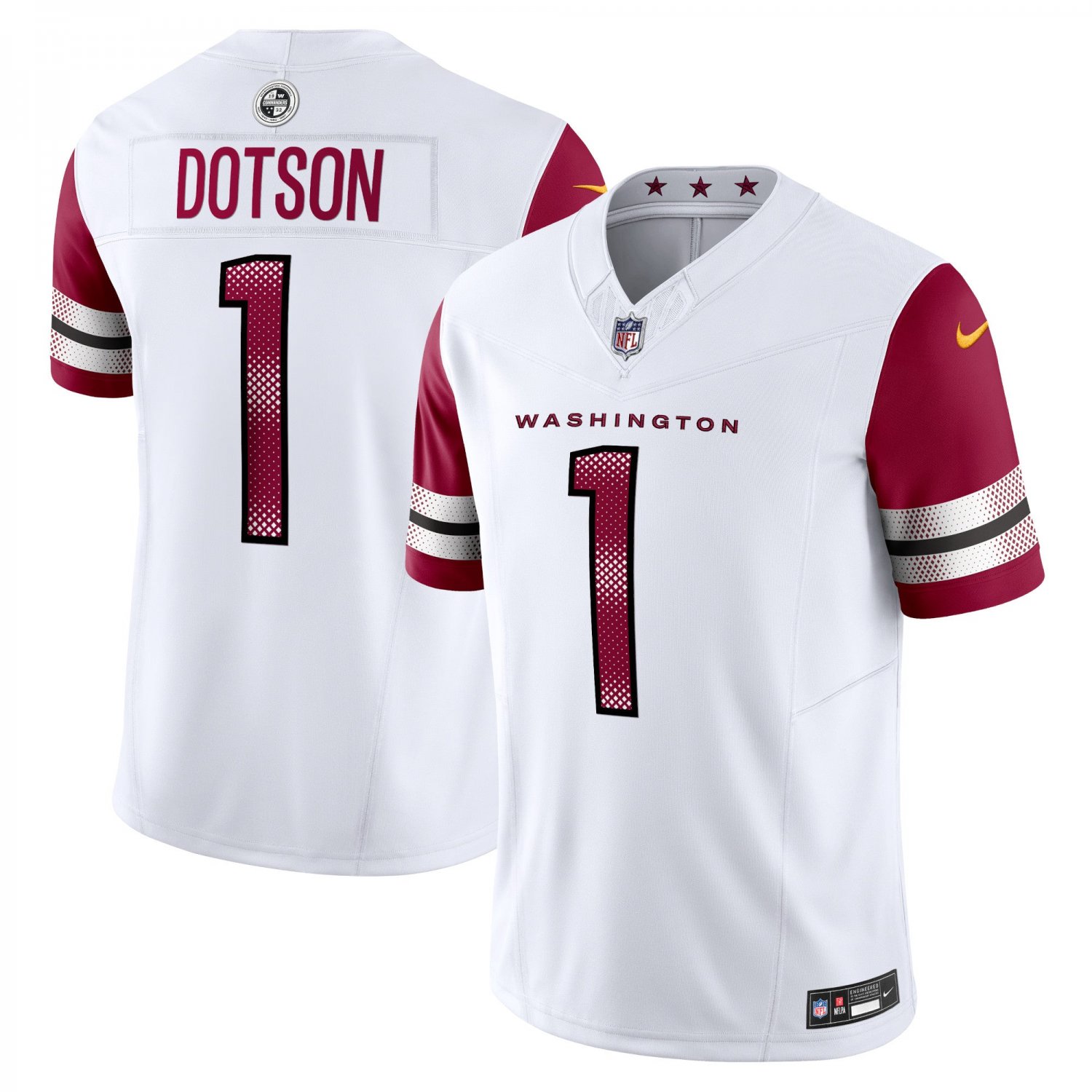 Jahan Dotson Washington Commanders Vapor F.U.S.E. Limited Jersey - White