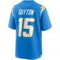 Jalen Guyton Los Angeles Chargers Game Player Jersey - Powder Blue