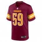 Joshua Pryor Washington Commanders Team Game Jersey - Burgundy