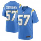 Men's Amen Ogbongbemiga Powder Blue Los Angeles Chargers Game Player Jersey