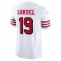 Men's Deebo Samuel White San Francisco 49ers Alternate Vapor F.U.S.E. Limited Jersey