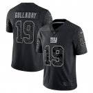 Men's Kenny Golladay Black New York Giants RFLCTV Limited Jersey