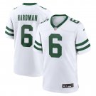 Men's Mecole Hardman White New York Jets Legacy Player Game Jersey