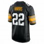 Men's Najee Harris Black Pittsburgh Steelers Game Player Jersey