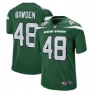 Men's Nick Bawden Gotham Green New York Jets Game Player Jersey