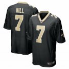 Men's Taysom Hill Black New Orleans Saints Game Jersey