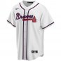 Atlanta Braves Home Replica Custom Jersey - White