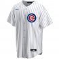 Chicago Cubs Home Replica Custom Jersey - White