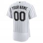 Chicago White Sox Home Authentic Custom Jersey - White