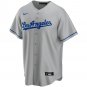Los Angeles Dodgers Road Replica Custom Jersey - Gray
