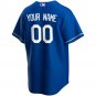 Los Angeles Dodgers Alternate Replica Custom Jersey - Royal