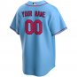 St. Louis Cardinals Alternate Replica Custom Jersey - Light Blue