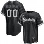 Custom Name Chicago White Sox Black City Connect Replica Men's Jersey