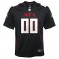 Atlanta Falcons Youth Custom Game Jersey - Black