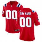 New England Patriots Alternate Custom Jersey - Red