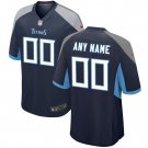Tennessee Titans Youth Custom Game Jersey - Navy