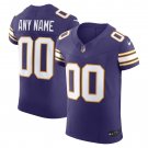 Minnesota Vikings Vapor F.U.S.E. Elite Custom Jersey - Purple
