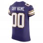 Minnesota Vikings Vapor F.U.S.E. Elite Custom Jersey - Purple