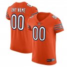 Chicago Bears Vapor Elite Custom Jersey - Orange
