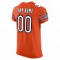 Chicago Bears Vapor Elite Custom Jersey - Orange