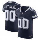 Dallas Cowboys Vapor F.U.S.E. Elite Custom Jersey - Navy