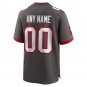 Tampa Bay Buccaneers Alternate Custom Game Jersey - Pewter