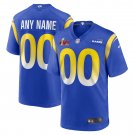 Los Angeles Rams Super Bowl LVI Game Custom Jersey - Royal