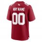 Arizona Cardinals Custom Game Jersey - Cardinal