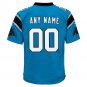 Carolina Panthers Youth Alternate Custom Game Jersey - Blue