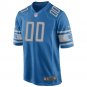 Detroit Lions Youth Custom Team Color Game Jersey - Blue