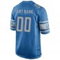 Detroit Lions Youth Custom Team Color Game Jersey - Blue
