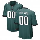Philadelphia Eagles Custom Game Jersey - Midnight Green