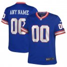 New York Giants Youth Classic Custom Game Jersey - Royal