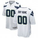 Seattle Seahawks Custom Game Jersey - White