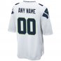Seattle Seahawks Custom Game Jersey - White