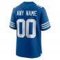 Indianapolis Colts Alternate Custom Jersey - Royal
