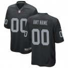 Las Vegas Raiders Custom Game Jersey - Black