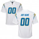 Los Angeles Chargers Youth Custom Game Jersey - White