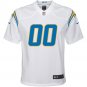 Los Angeles Chargers Youth Custom Game Jersey - White