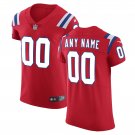 New England Patriots Vapor Untouchable Custom Elite Jersey - Red