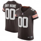 Cleveland Browns Vapor Elite Custom Jersey - Brown