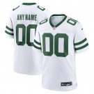 New York Jets Legacy Custom Game Jersey - White