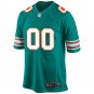 Miami Dolphins Alternate Custom Game Jersey - Aqua