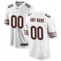 Chicago Bears Custom Game Jersey - White