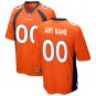 Denver Broncos Custom Game Jersey - Orange